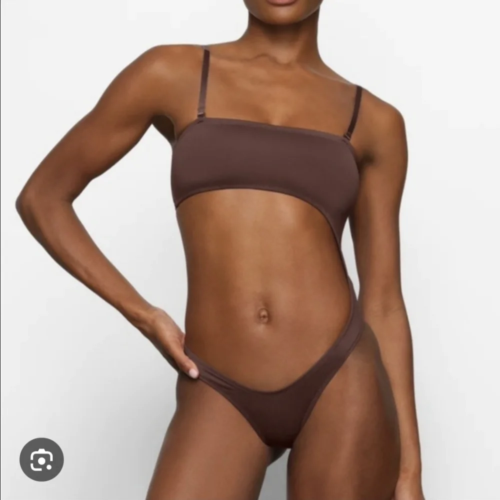 Skims Swimwear Monokini -Cocoa size XL